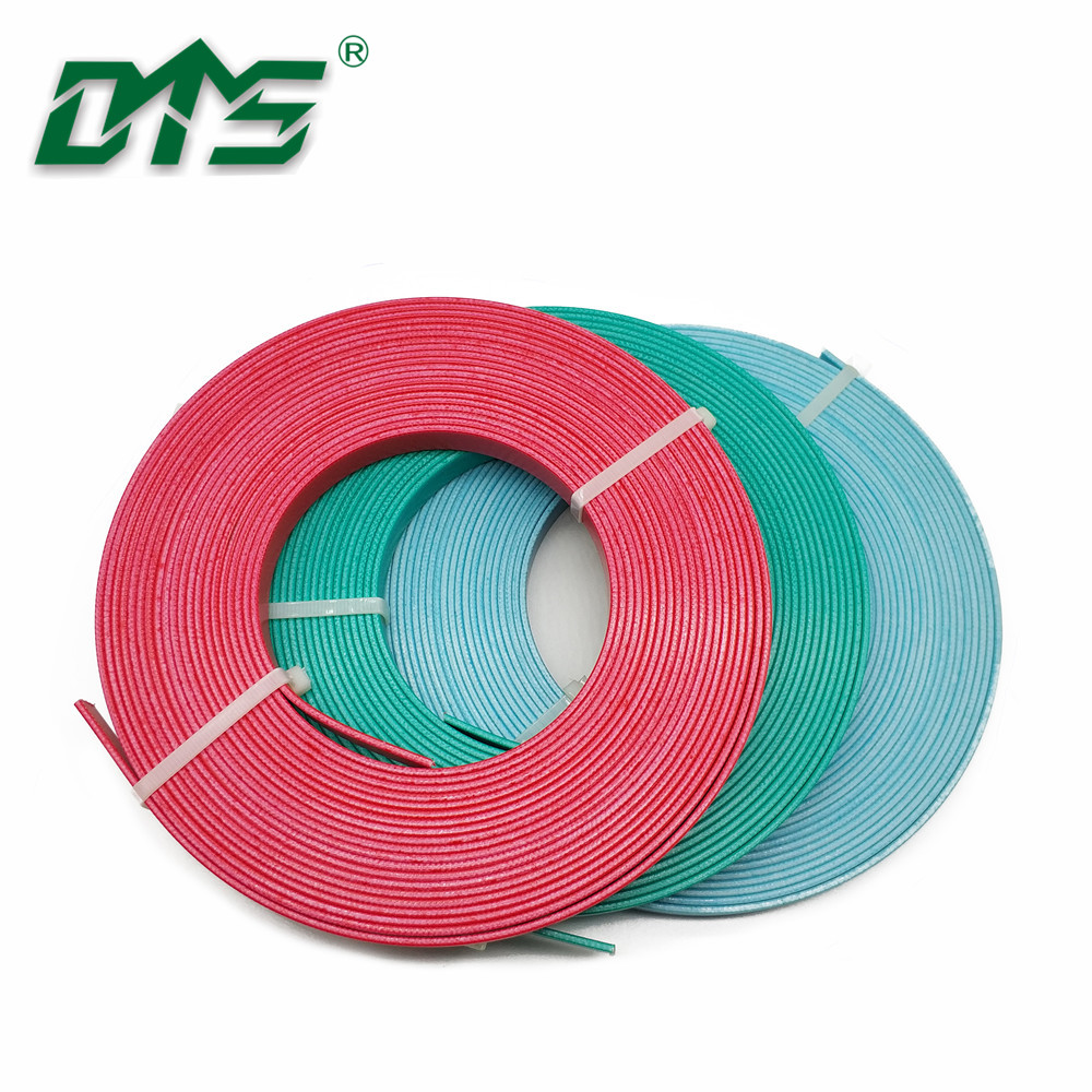 Hydraulic Cylinder Flat Surface Phenolic Resin Hard Guide Strip Wear Ring Green Color 5