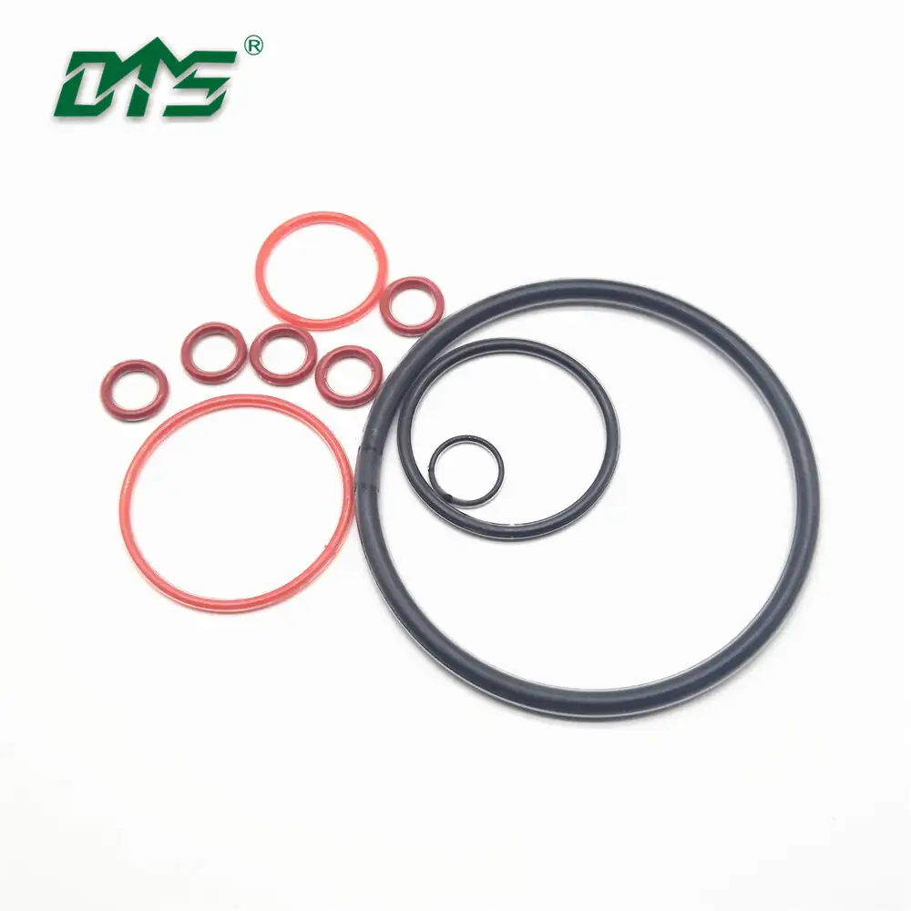 Coated O-Ring High-End Sealing Ring FEP Coated Fluorine Rubber FKM or Silicone 1