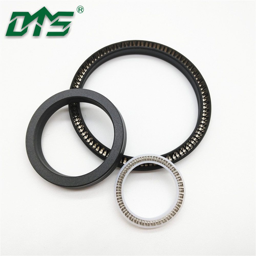 Carbon Filled PTFE loaded Lip Seals Spring Energized C Seal 1