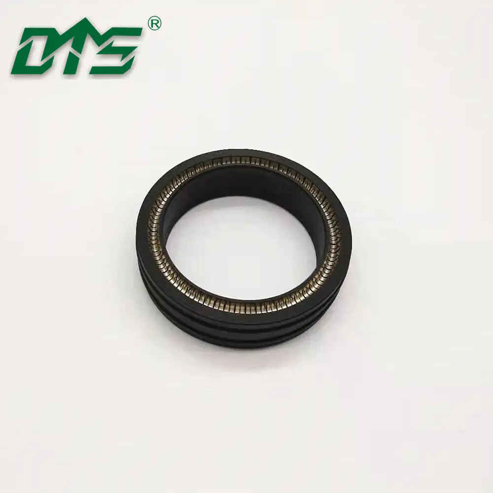 carbon/bronze/glass filled ptfe spring loaded vari seal 1