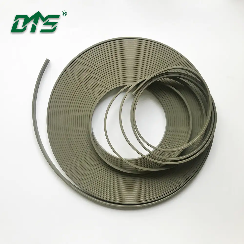 PTFE piston ring for oil-free air compressor guide strip elements GST 1