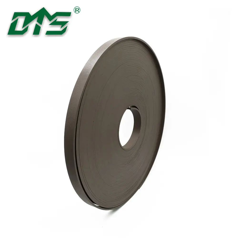 Hydraulic Cylinder Embossing Brown Bronze PTFE Guide Strips 1