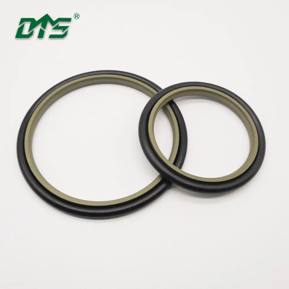 Single Acting Rubber Energized Plastic FacedSeal step seal for hydraulic sealing 1