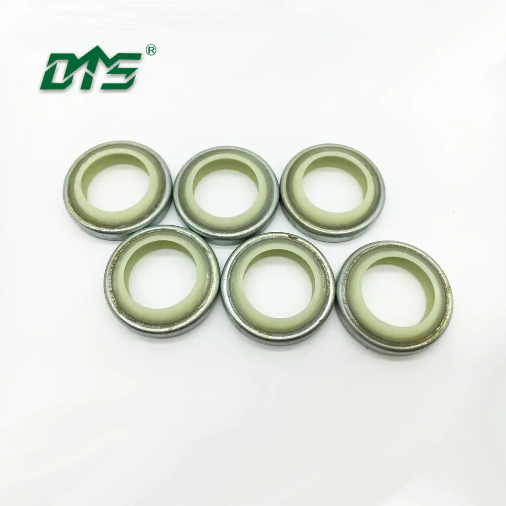 PU+Steel High Quality Hydraulic Dust Seals DKBI Blue/yellow color 1