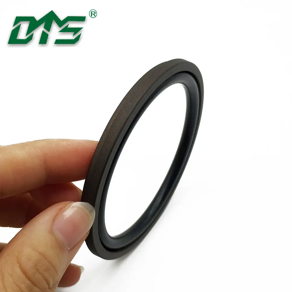Brown Color PTFE Bronze Excavator Hydraulic Cylinder Glyd Ring Seals GSD 1