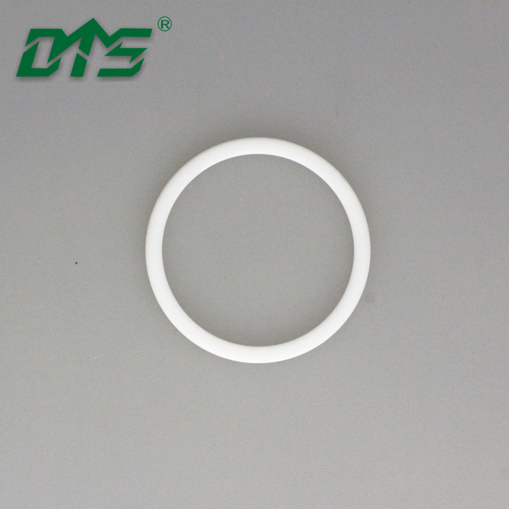 China Manufacture White Colour Pure VirginPoly Tetra Fluoroethylene PTFE Back Up Ring Seal By CNC 3