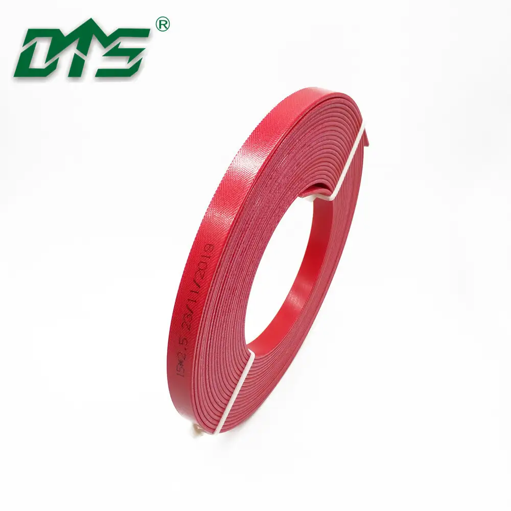 Hydraulic Cylinder High Pressure Phenolic Resin Red Wear Rings Guide Elements 1