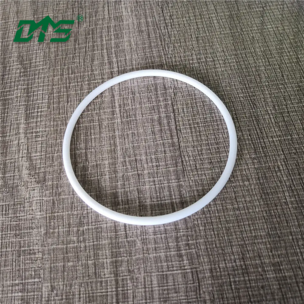 Wear-Resistant Ultra-Precision Waterproof Pure White PTFE O-Ring 1