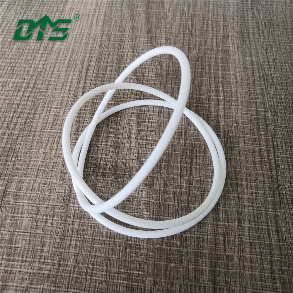 Wear-Resistant Ultra-Precision Waterproof Pure White PTFE O-Ring 4