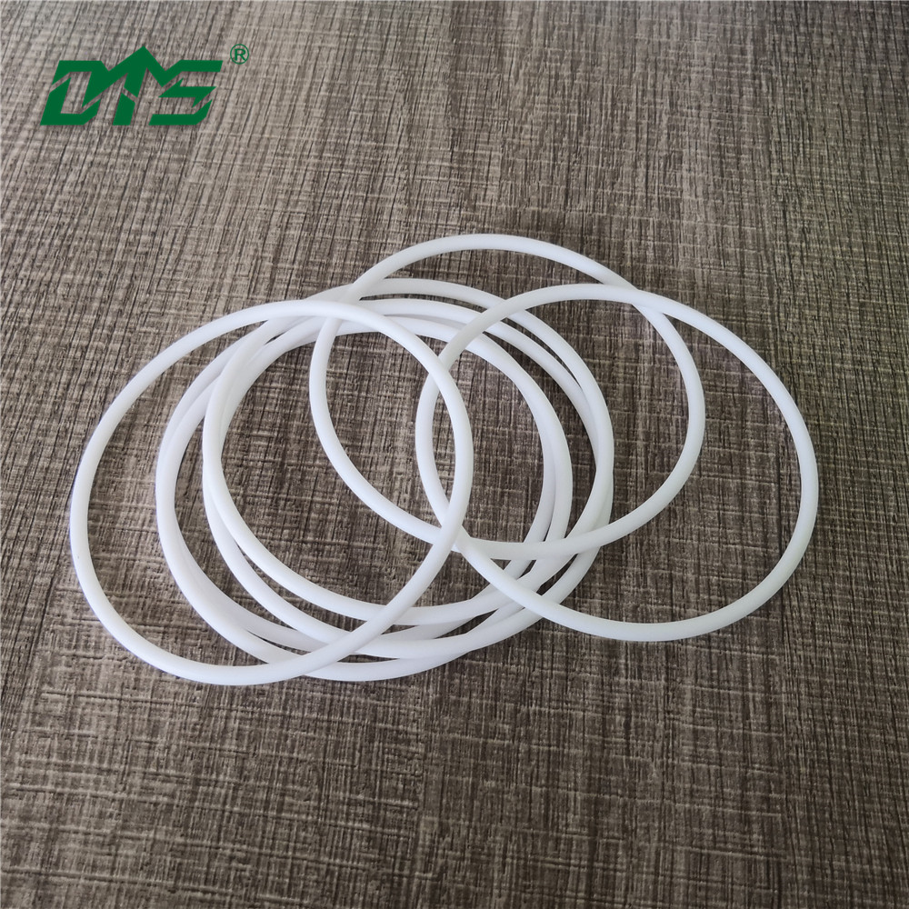 Wear-Resistant Ultra-Precision Waterproof Pure White PTFE O-Ring 5
