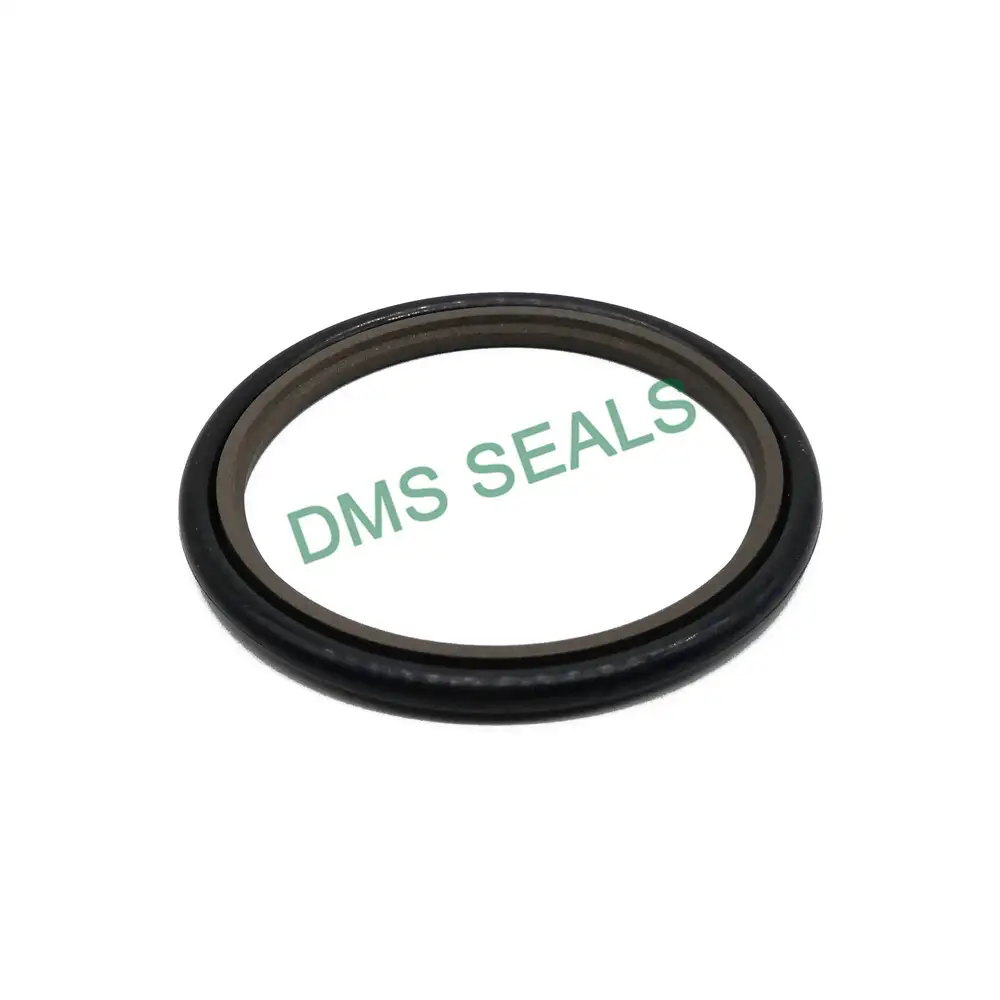 High Quality Bronze Filled PTFE Adding NBR O Ring as Gsj Step Seal for Excavator 1