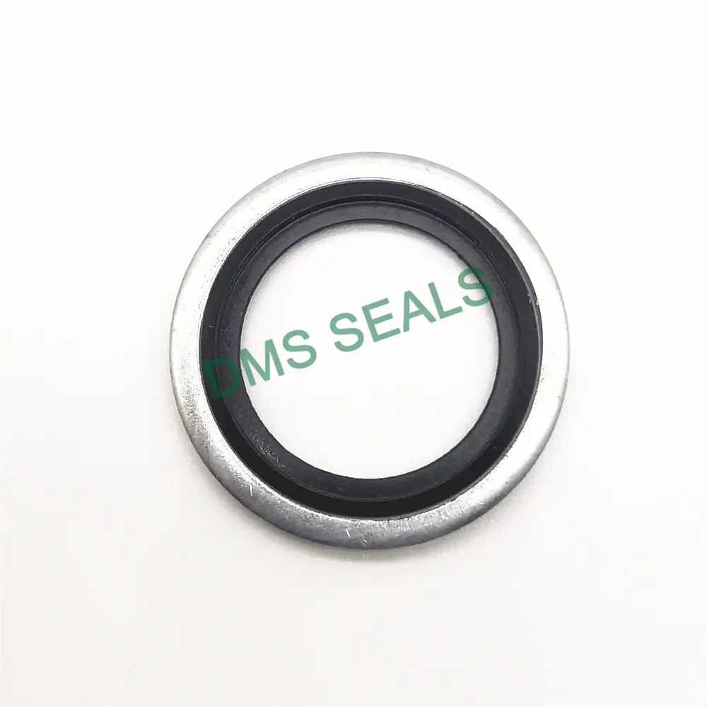 SS316 Stainless Steel Metal Corrugated Composite Gasket Rubber Bonded Seal 1