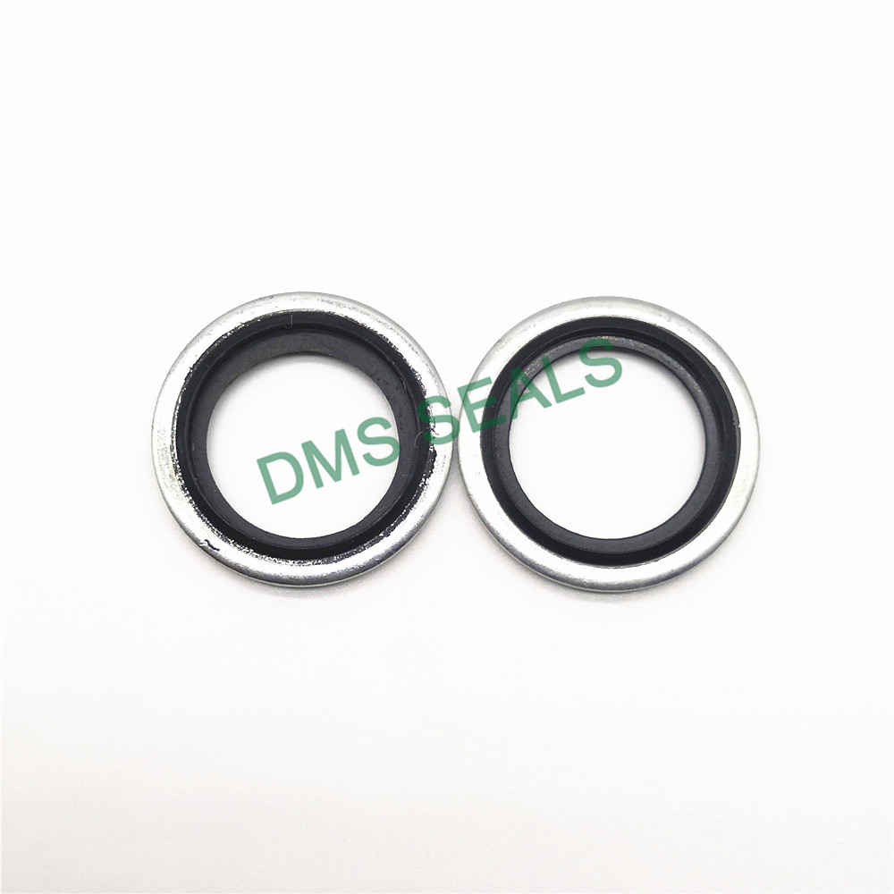SS316 Stainless Steel Metal Corrugated Composite Gasket Rubber Bonded Seal 2