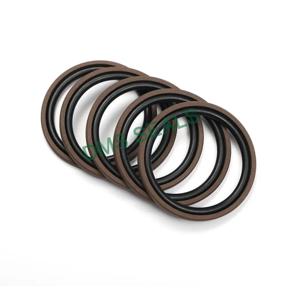 GSF Type Hydraulic Piston Compact Seals PTFE Bronze NBR Glyd Ring 1