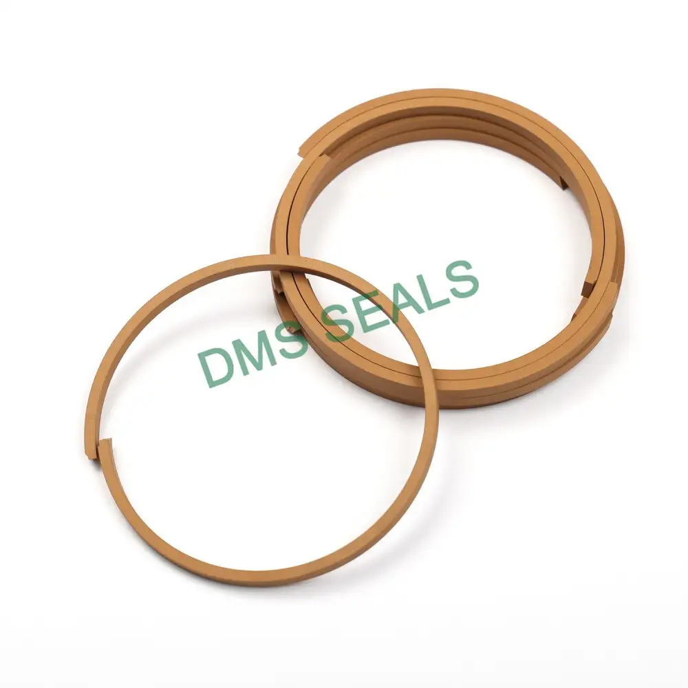 Custom Heavy Duty Hydraulic Cylinder Piston PTFE Seals Wear Rings KZT Factory From China 1