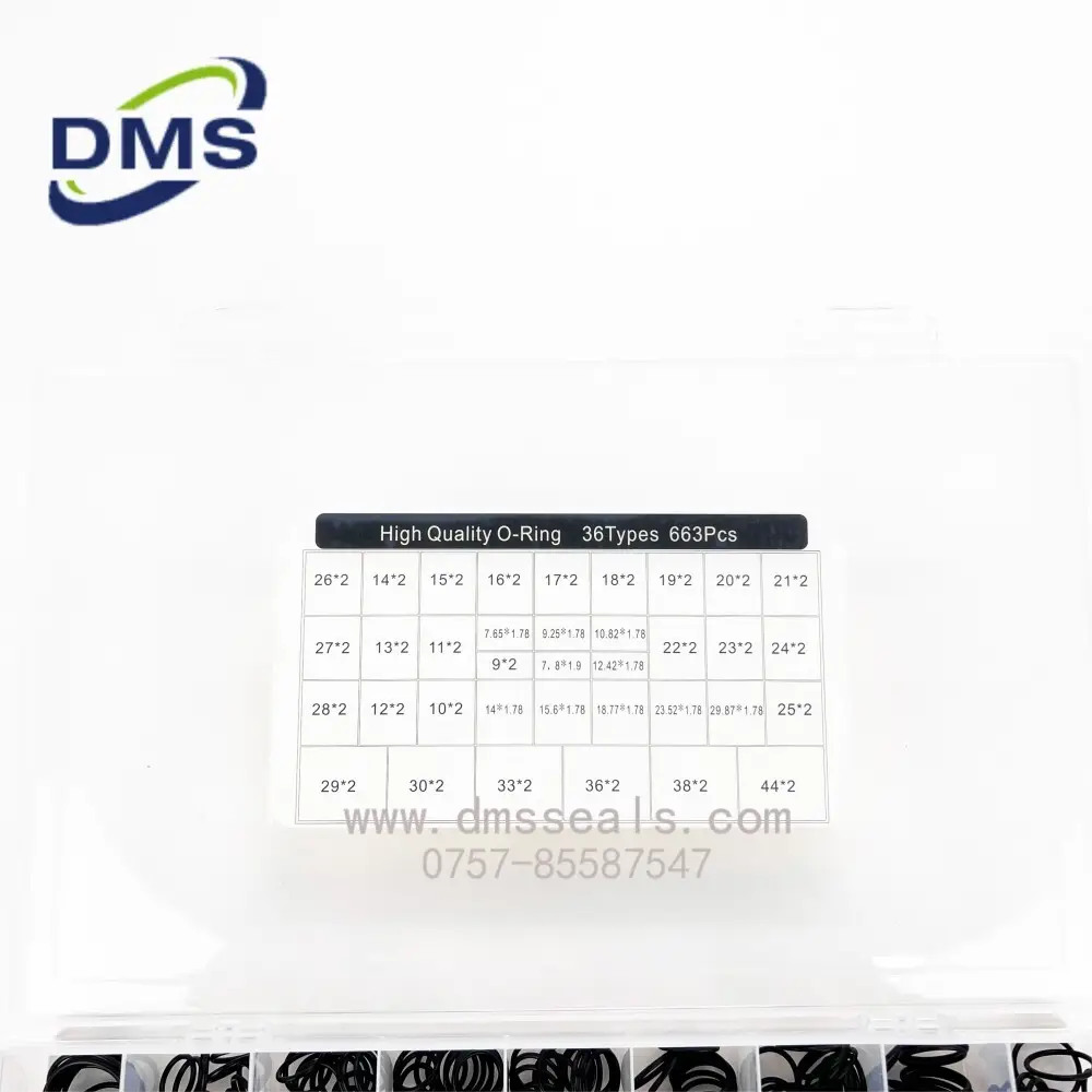 Silicone O Ring Kit by DMS Seals 3