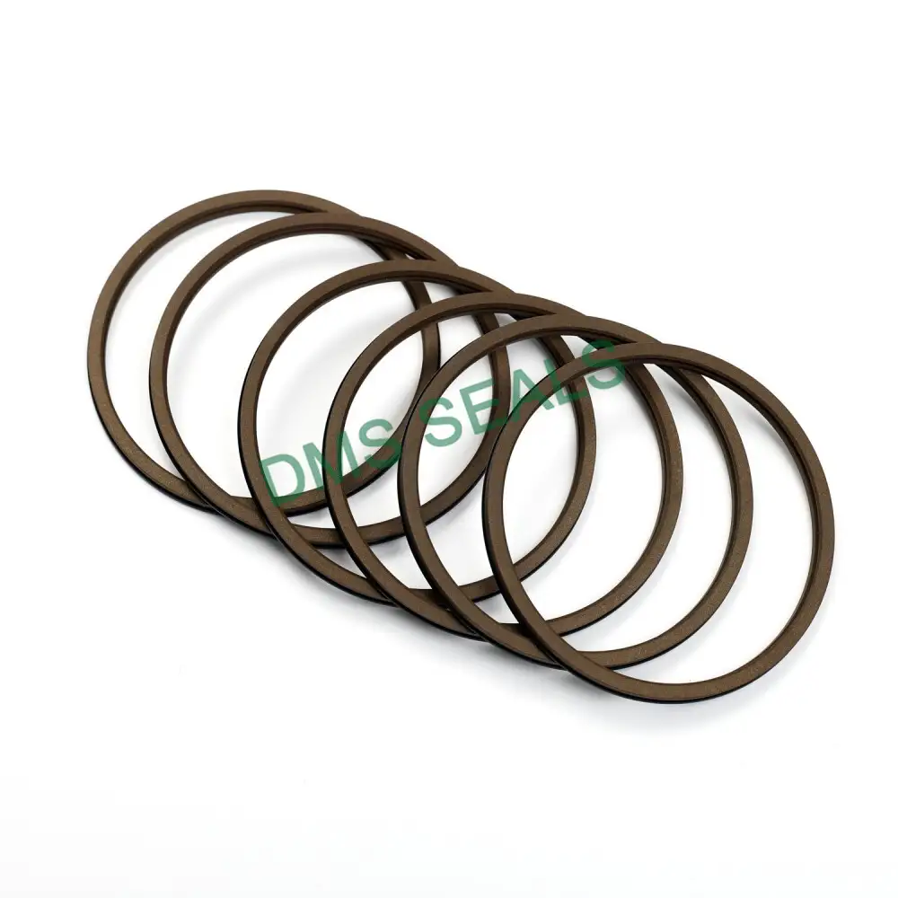 High Pressure Cylinder Bronze PTFE Scraper Seals GSZ 1