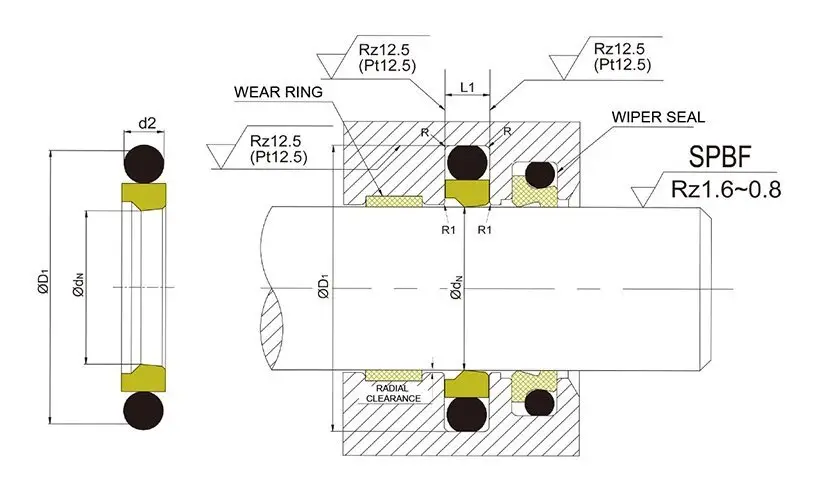 seal rod seals ptfe DMS Seal Manufacturer company 2