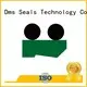 Hot scraper hydraulic wiper seals ptfe DMS Seal Manufacturer Brand 1