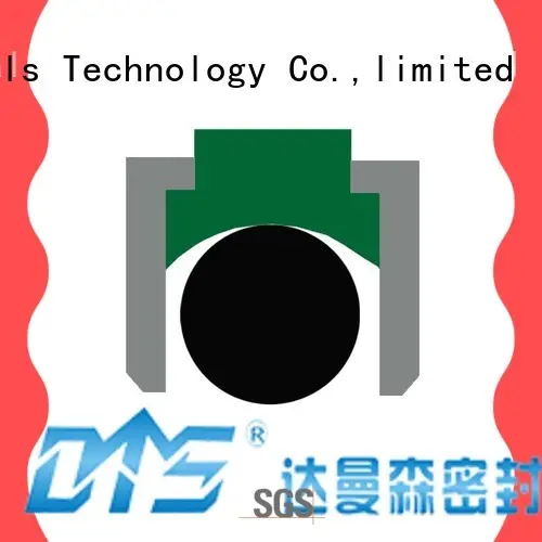 combined rubber piston seals with ptfe nbr and pom for light and medium hydraulic systems DMS Seal Manufacturer 1