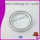 Custom rod end seals for reciprocating piston rod or piston single acting seal 1