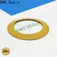 Custom made spiral wound gasket picture factory for preventing the seal from being squeezed 1