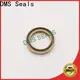 DMS Seals garter spring seal manufacturer for reciprocating piston rod or piston single acting seal 1