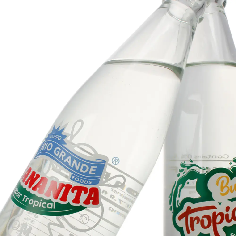 Glass Juice Bottles Top Brand Screw Cap 6