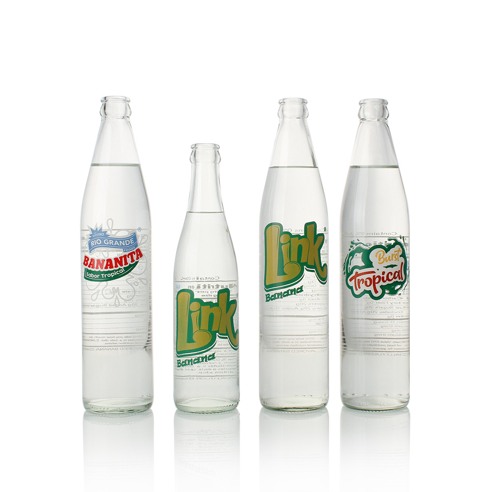 Glass Juice Bottles Top Brand Screw Cap 2