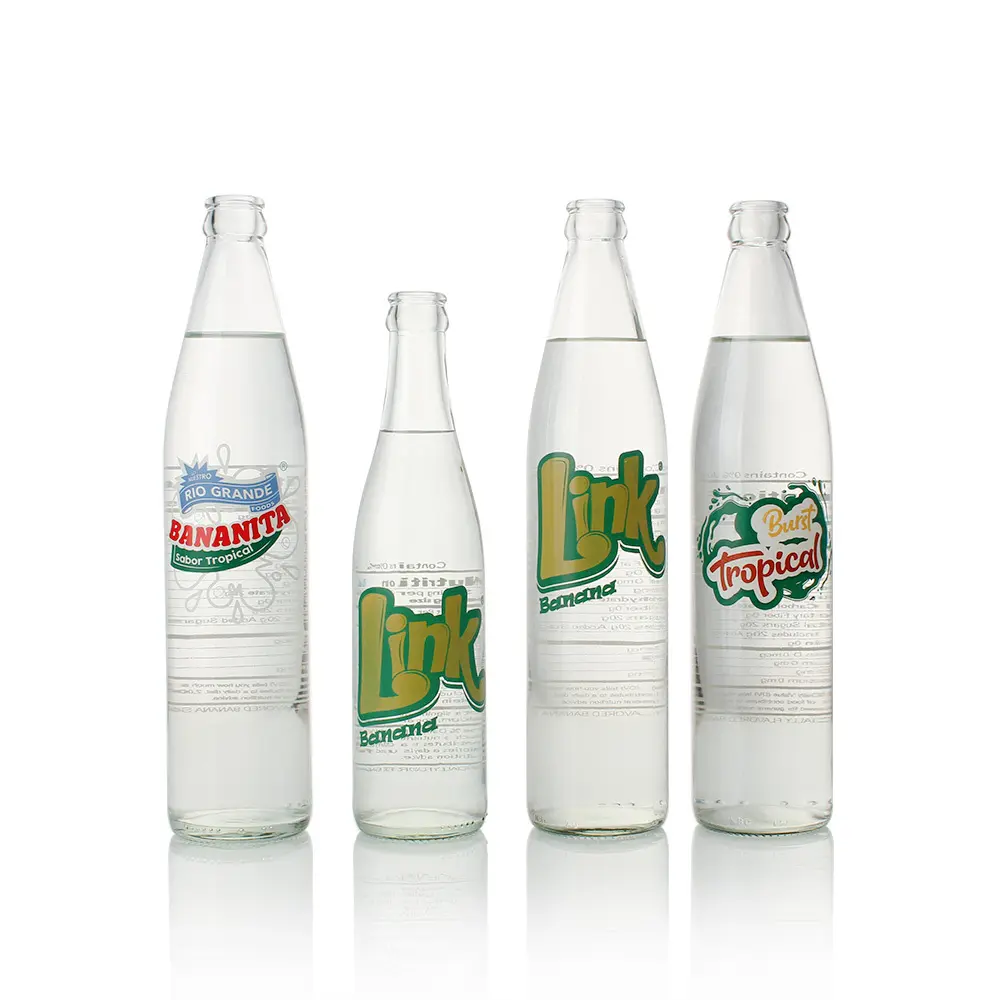 Glass Juice Bottles Top Brand Screw Cap 2