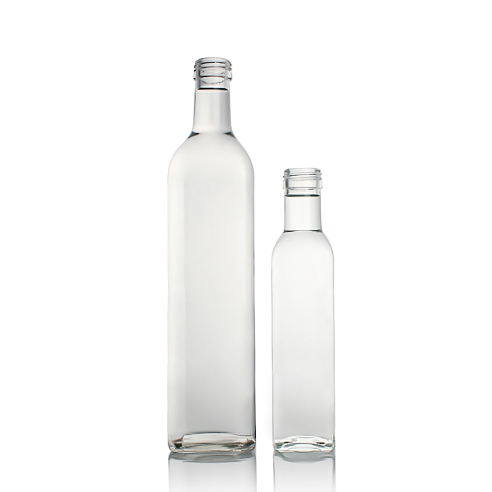 Custom Olive Oil Bottle Antique Green/Natural by Changyou Glass 2