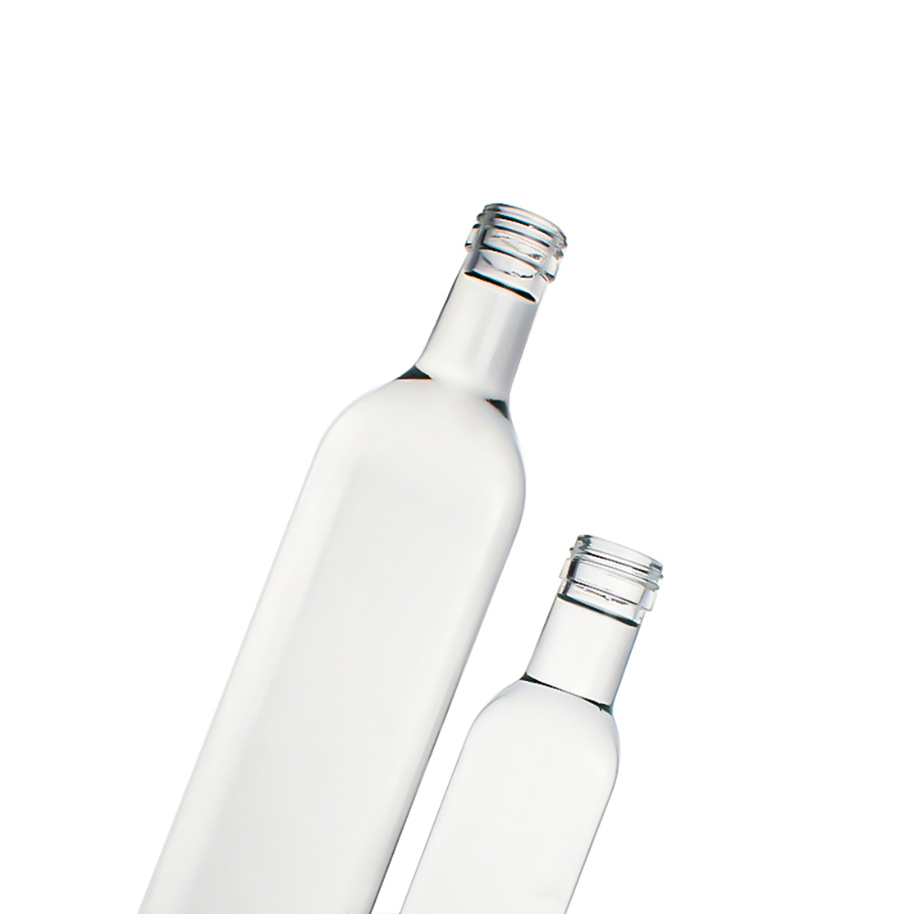 Custom Olive Oil Bottle Antique Green/Natural by Changyou Glass 5