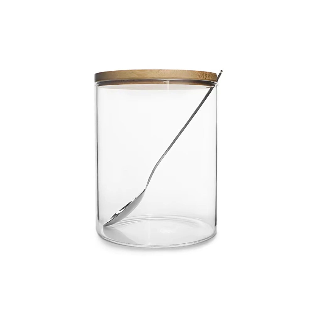 Linkhoana tsa Khalase tsa Borosilicate tse nang le Likoahelo tsa Bamboo Canning
Mason Jar 1
