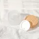 Glass Jar with Lid Tinplate Cover/ Stainless Steel/ Bamboo by Changyou Glass 3