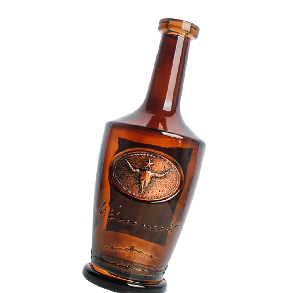 Customized Metal Bottle Label Luxury Aluminum Zinc Alloy 3m Wine Labels 1