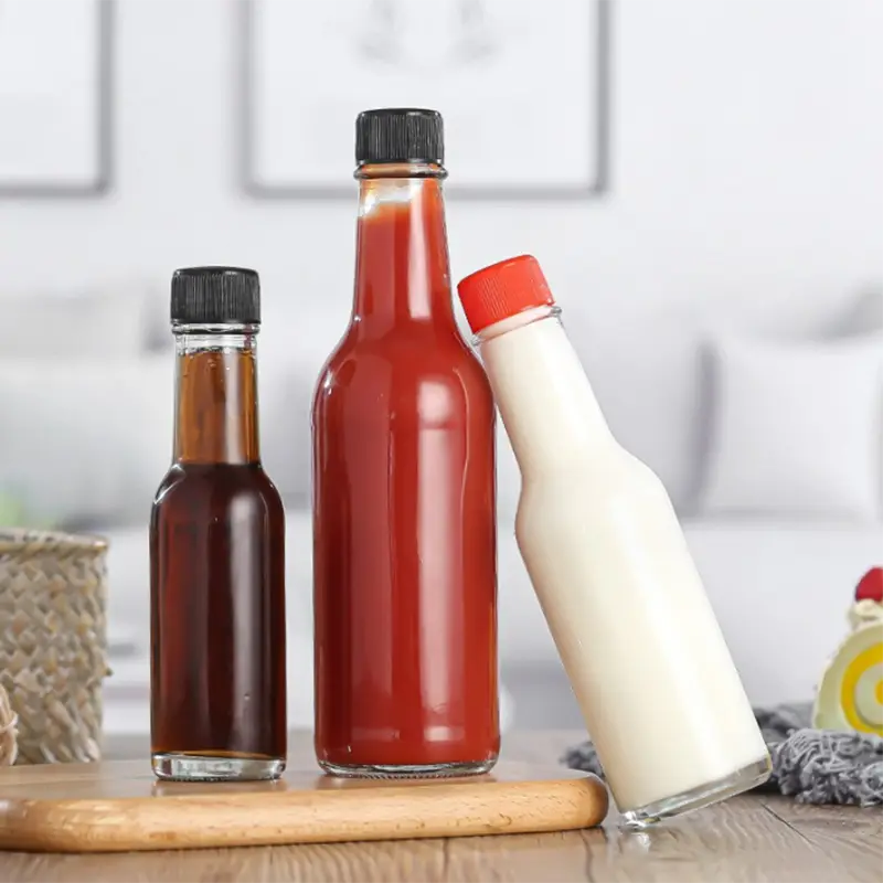 Empty Bottle for Sauce Screw Cap - - Changyou Glass 2
