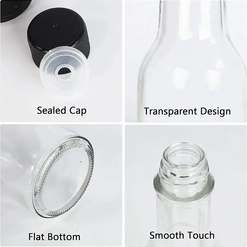 Empty Bottle for Sauce Screw Cap - - Changyou Glass 6