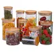 High-Qualityglass Jars with Lids Wholesale ODM/OEM Bamboo Lid + Silicone Pad 2