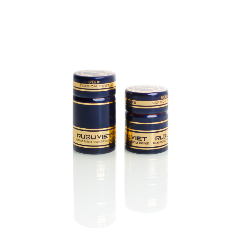 Giá Sỉ 33*47 33*58 Tequila Không Bơm Lại Rượu Vodka Whisky Nhôm Nhựa Nắp Chai Thủy Tinh Đóng Cửa 1