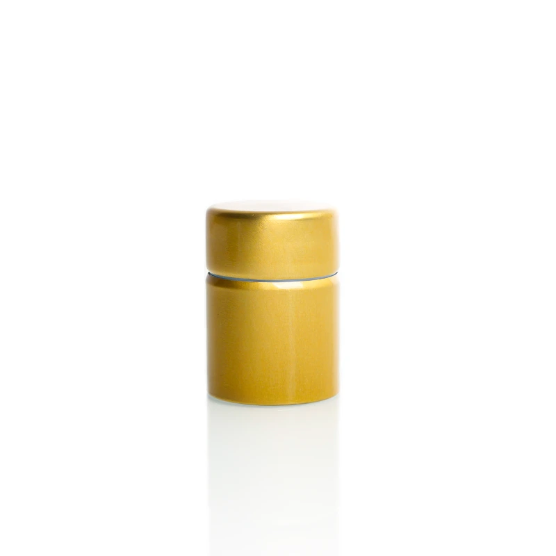 In Logo 33*47mm 33*58mm Nhôm-nhựa Nắp Không nạp lại được cho Rượu whisky vodka gin rum Spirit chai thủy tinh 1
