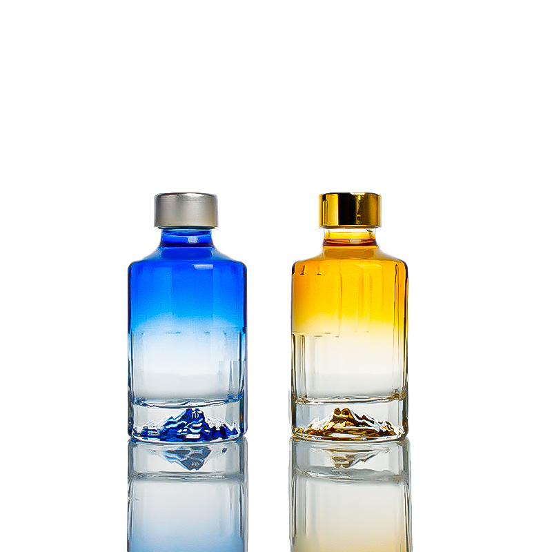 250ML 375L ea moea ea Glass Botlolo e nang le Cork Likerity Screw Cap Spray Crouts 2