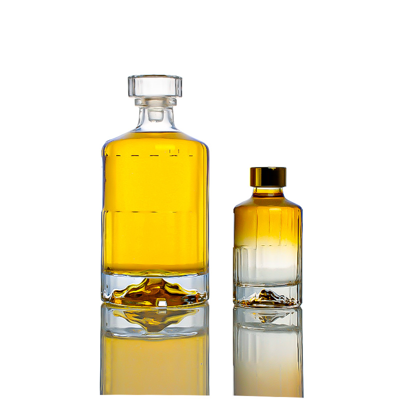 250ML 375L ea moea ea Glass Botlolo e nang le Cork Likerity Screw Cap Spray Crouts 3