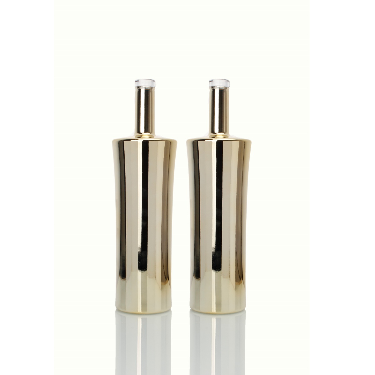 750ml 1L Electroplating Liquor Glass Bottle with Cork Cap 1