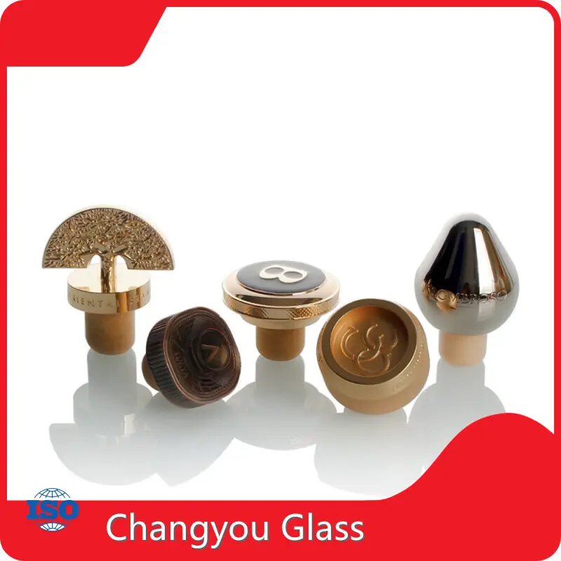 Changyou Glass Wine Stopper Botellas De Bebidas Espirituosas Y Licor Wine StopperFactory 1