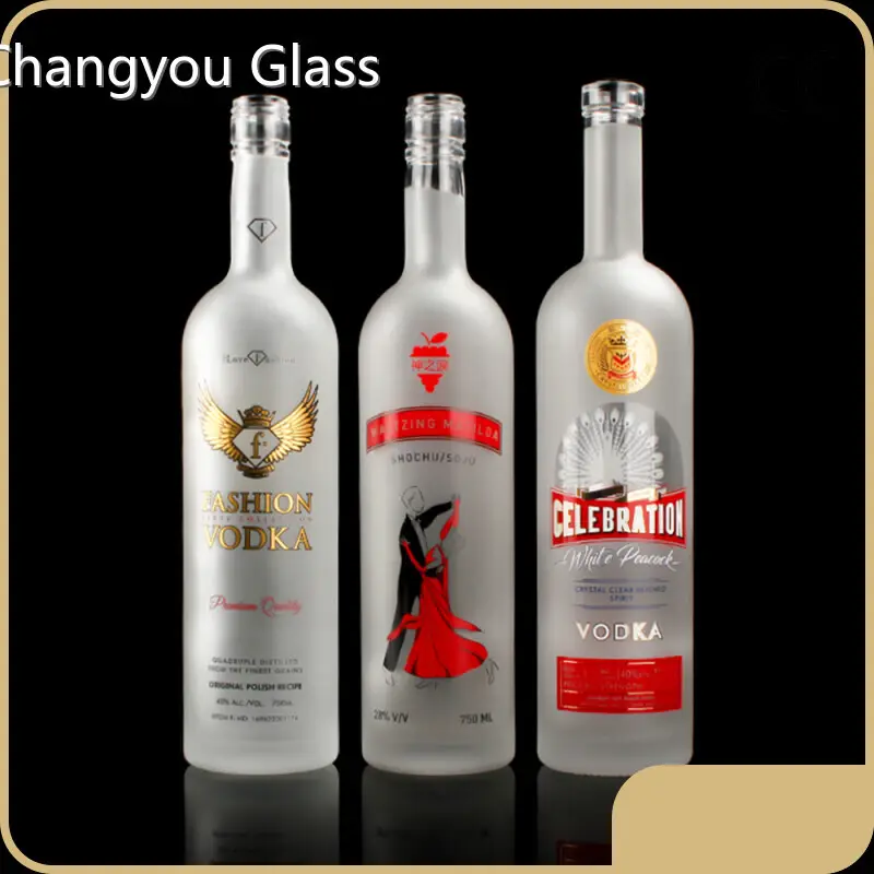 Changyou Glass Customised Whiskey Bottle Customised Whiskey BottleDistributor 1