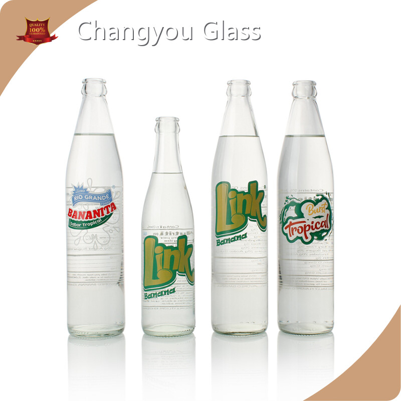 Glass Juice Bottles Top Brand Screw Cap 1