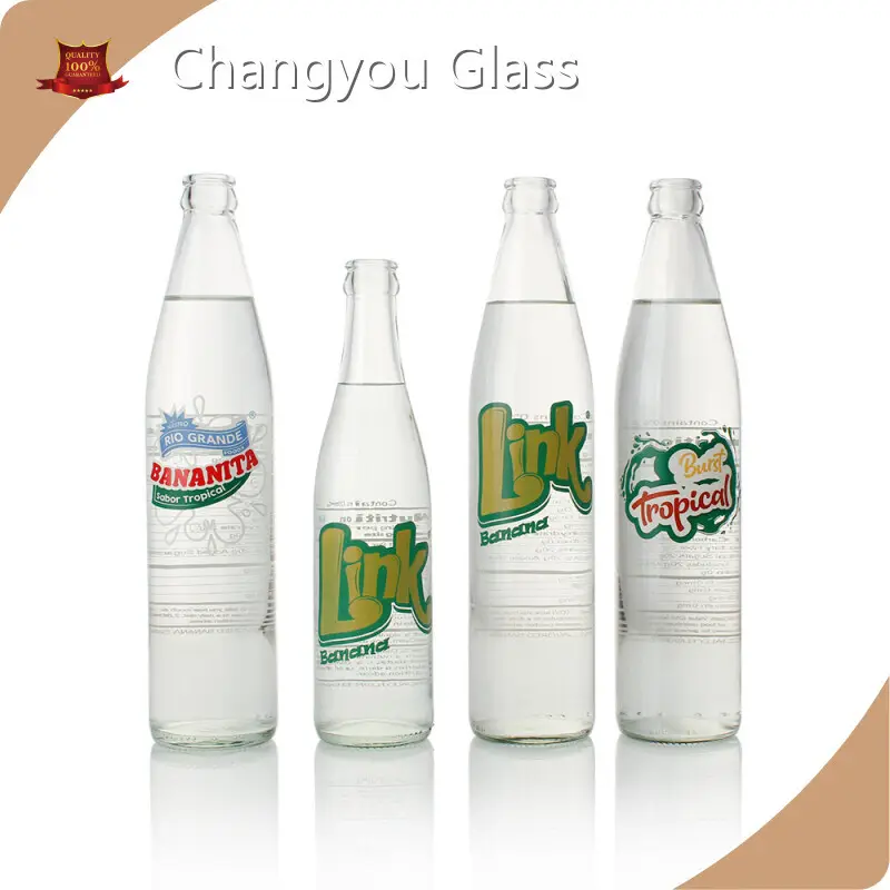 Glass Juice Bottles Top Brand Screw Cap 1