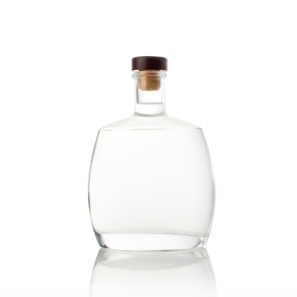 750ml whiskey botlolo e nang le cork Cap 4