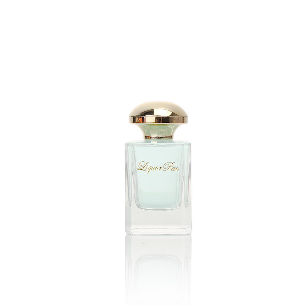 Customizable square glass perfume bottle 2