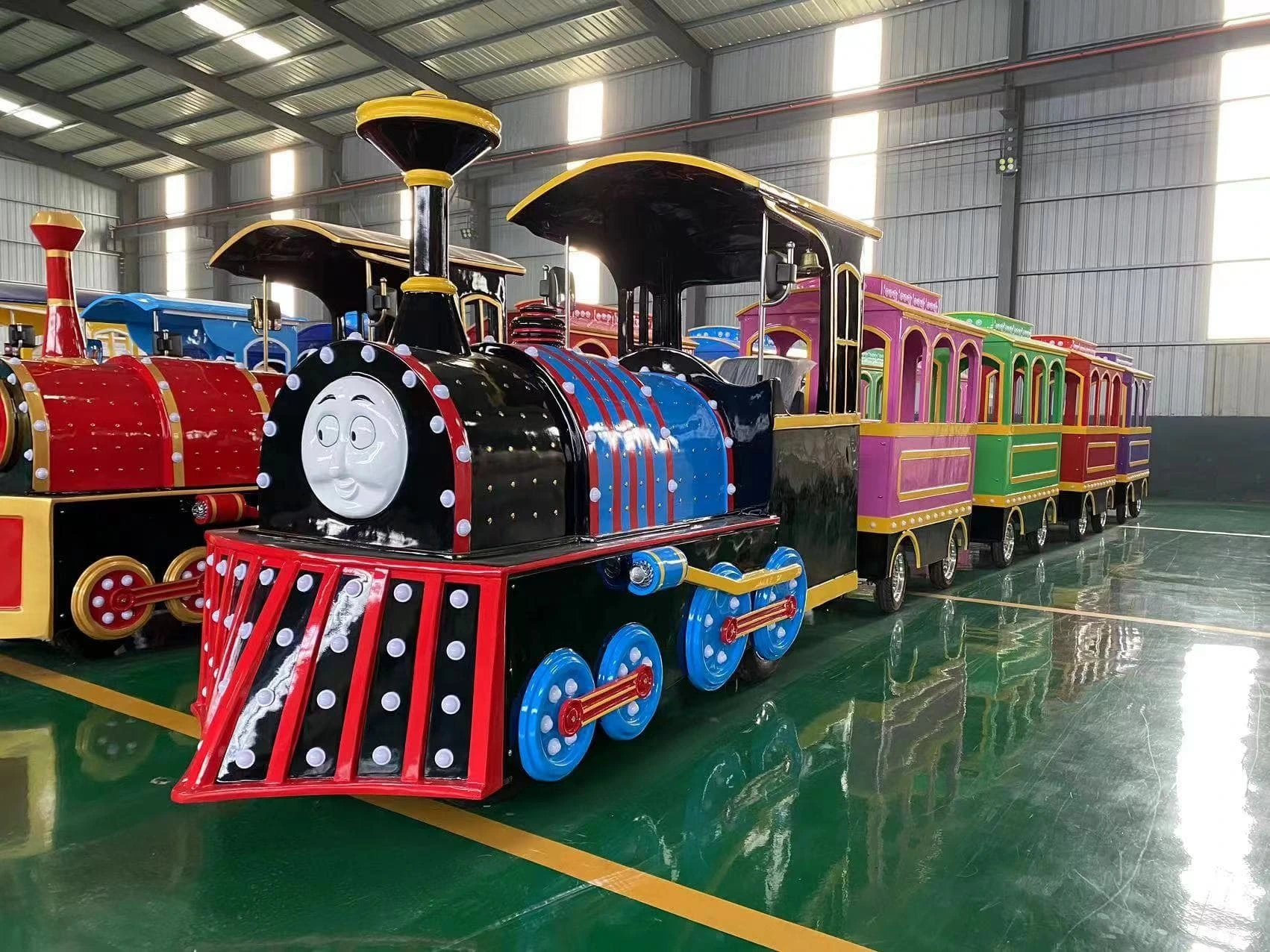 Customizable 24 Seats Trackless Train Ride for Shopping Malls, Parks, and Theme Parks | LMQ | Limeiqi 1